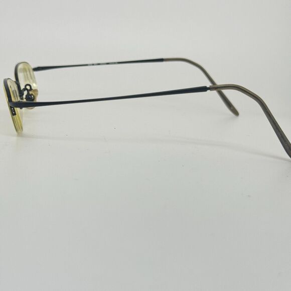 Modo Com Eyeglasses Frame Mod 903 Black Half Rim 48-20-145 Japan H13767 - Picture 2 of 7